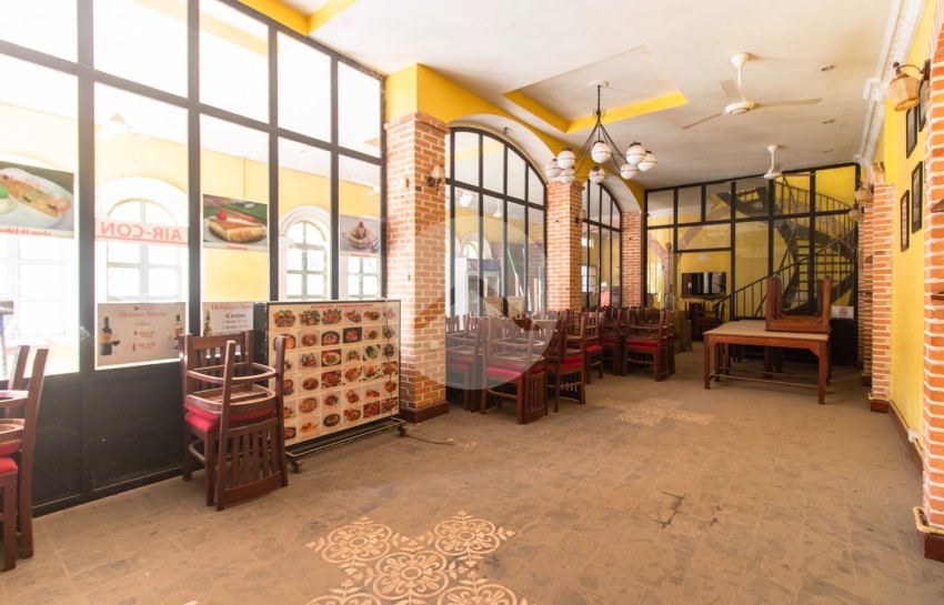 240 Sqm Commercial Shophouse For Rent - Old Market  Pub Street, Siem Reap