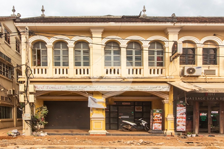 240 Sqm Commercial Shophouse For Rent - Old Market  Pub Street, Siem Reap