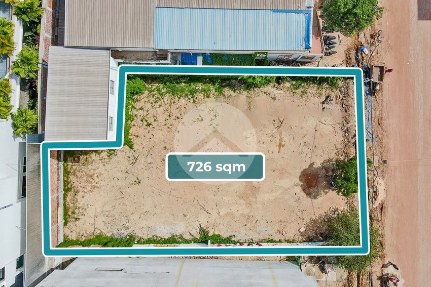 726 Sqm Commercial Land For Sale - Wat Bo, Siem Reap