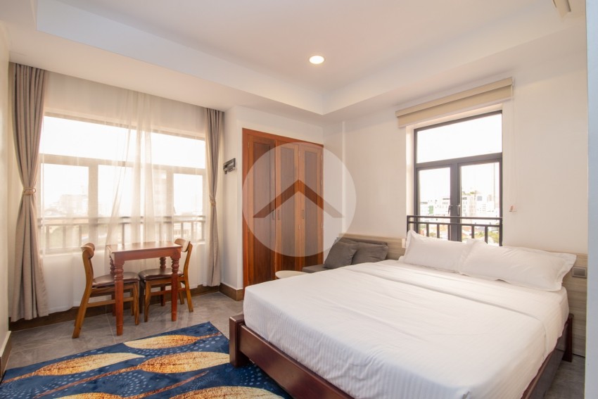 45 Sqm Studio Serviced Apartment For Rent - Chey Chumneah, Phnom Penh