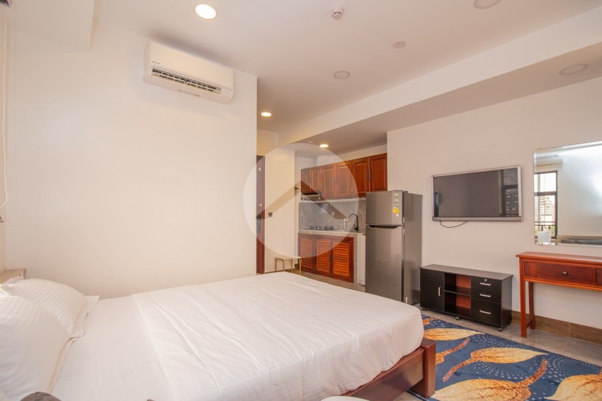 45 Sqm Studio Serviced Apartment For Rent - Chey Chumneah, Phnom Penh