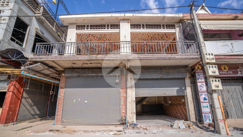 180 Sqm Commercial Shophouse Space For Rent - Old Market  Pub Street, Siem Reap