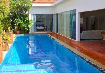 2 Bedroom Villa With Pool For Rent - Svay Dangkum, Siem Reap thumbnail