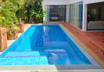 2 Bedroom Villa With Pool For Rent - Svay Dangkum, Siem Reap thumbnail