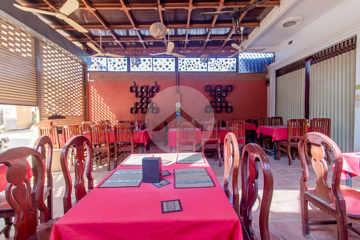 7 Bedroom Commercial Shophouse For Rent- Sok San Road, Siem Reap - Image 2