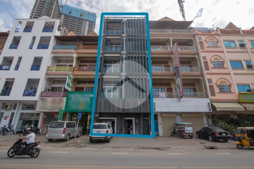 6.5 Storey Commercial Building For Sale - Tonle Bassac, Phnom Penh