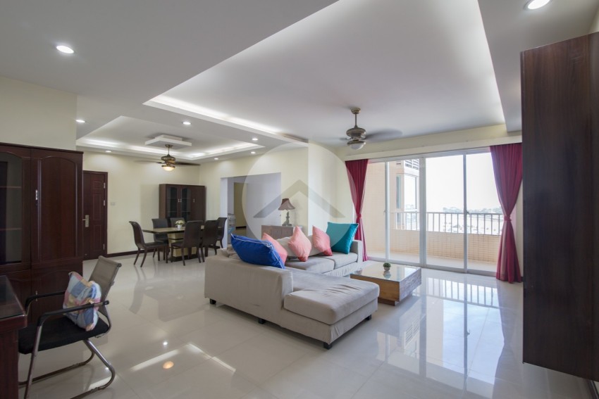 5 Bedroom Apartment For Rent - Rose Garden, Chamkarmorn, Phnom Penh