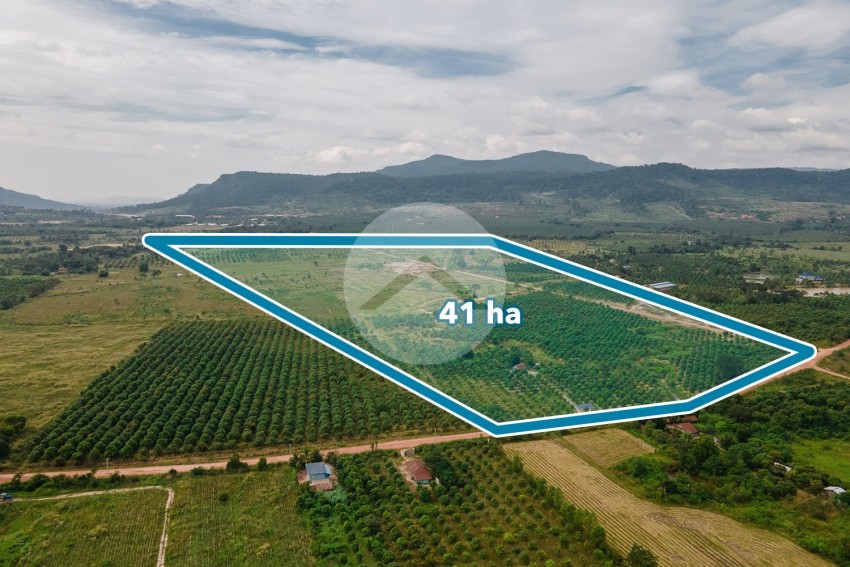 41 Ha Land For Sale - Traeng Trayueng, Kampong Speu