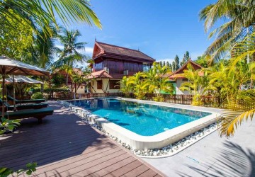 2 Bedroom Villa With Pool For Rent - Khnat, Siem Reap thumbnail