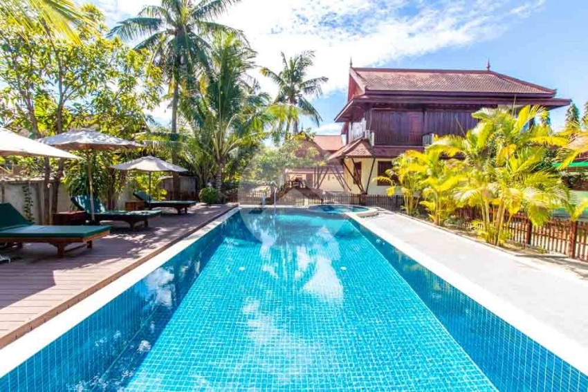 2 Bedroom Villa With Pool For Rent - Khnat, Siem Reap