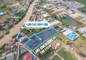 6603 Sqm Land For Sale - Dangkao, Phnom Penh thumbnail