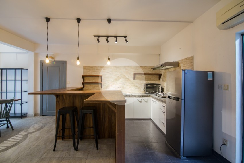 Renovated 2 Bedroom Apartment For Rent - Tonle Bassac, Phnom Penh