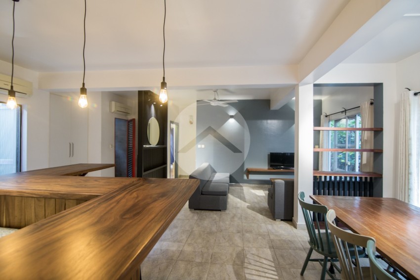 Renovated 2 Bedroom Apartment For Rent - Tonle Bassac, Phnom Penh