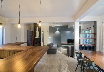 Renovated 2 Bedroom Apartment For Rent - Tonle Bassac, Phnom Penh thumbnail