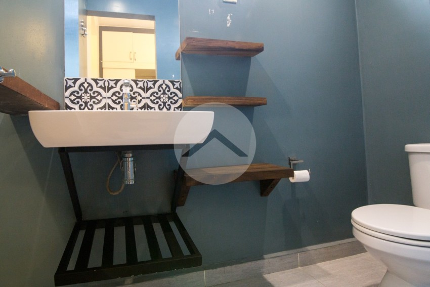 Renovated 2 Bedroom Apartment For Rent - Tonle Bassac, Phnom Penh