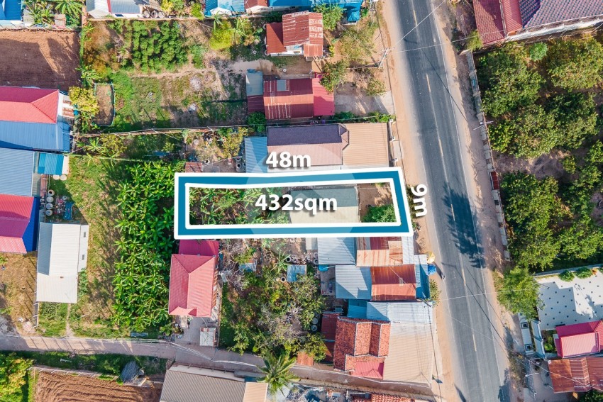 432 Sqm Residential Land For Sale - Preaek Thmei, Phnom Penh