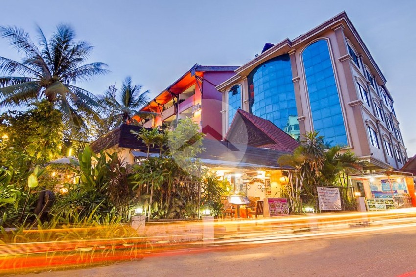 27 Bedroom Hostel For Rent - Night Market Area, Siem Reap