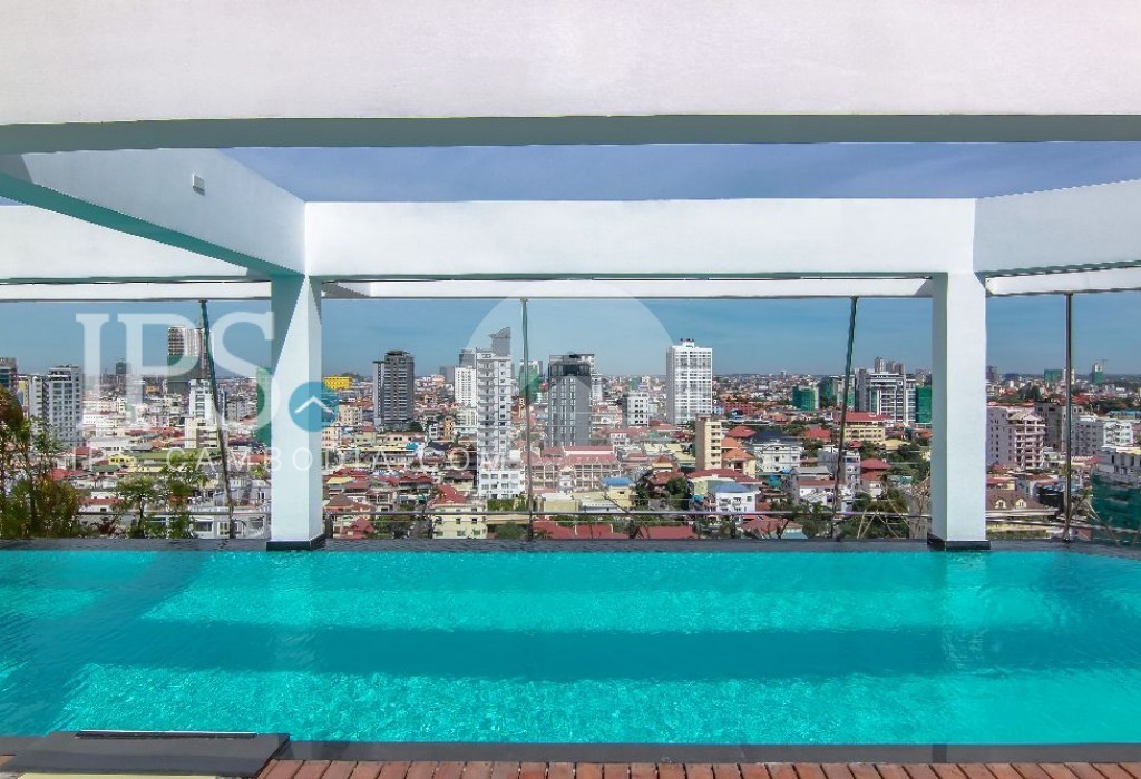 3 Bedroom Penthouse For Rent - BKK1,  Chamkarmorn, Phnom Penh  thumbnail