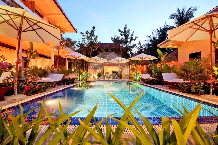 10 Room Boutique Hotel For Rent  - Sala Kamreuk, Siem Reap