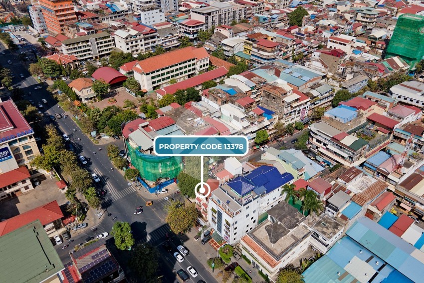 3 Storey Commercial Building For Sale - Norodom BLVD, Daun Penh, Phnom Penh