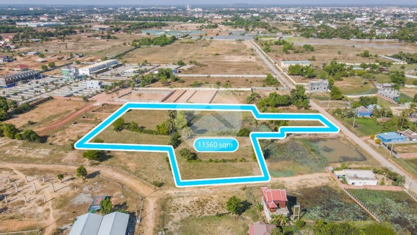 11560 Sqm Land For Sale - Svay Dangkum, Siem Reap
