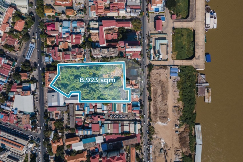 8923 Sqm Land For Sale - Srah Chork, Phnom Penh