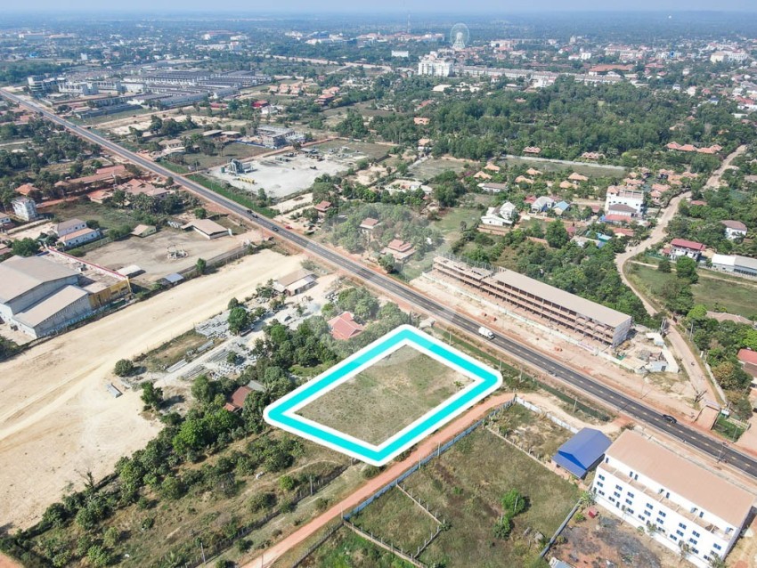 2547 Sqm Commercial Land For Sale - Svay Dangkum, Siem Reap