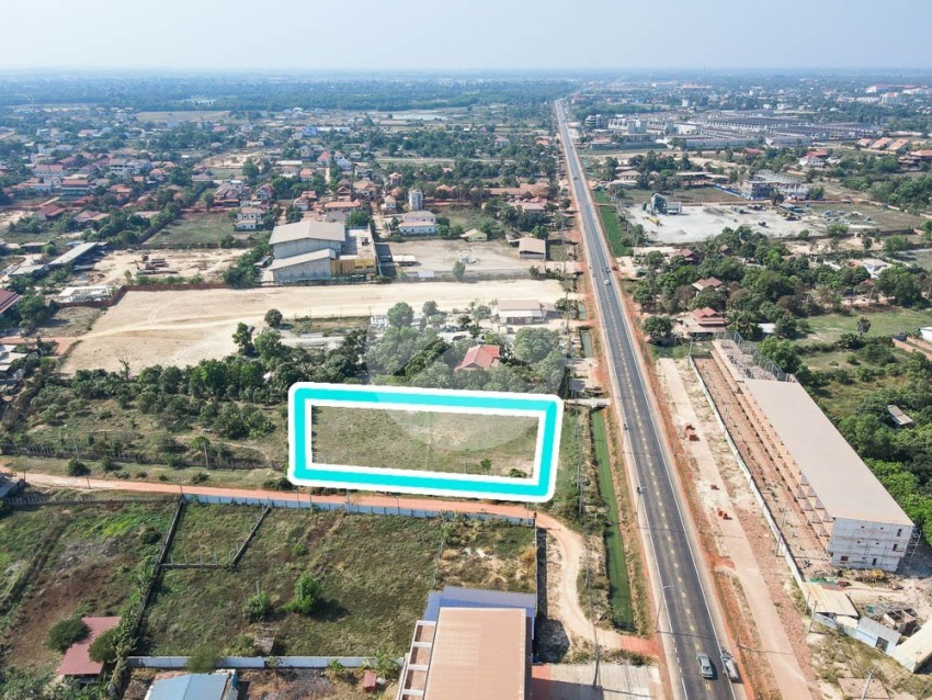 2547 Sqm Commercial Land For Sale - Svay Dangkum, Siem Reap