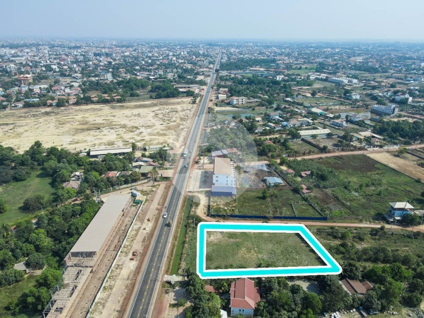 2547 Sqm Commercial Land For Sale - Svay Dangkum, Siem Reap