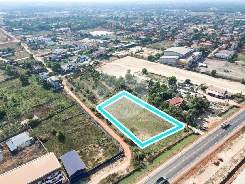 2547 Sqm Commercial Land For Sale - Svay Dangkum, Siem Reap