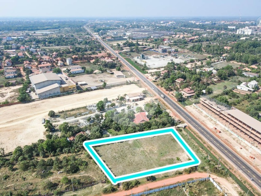 2547 Sqm Commercial Land For Sale - Svay Dangkum, Siem Reap