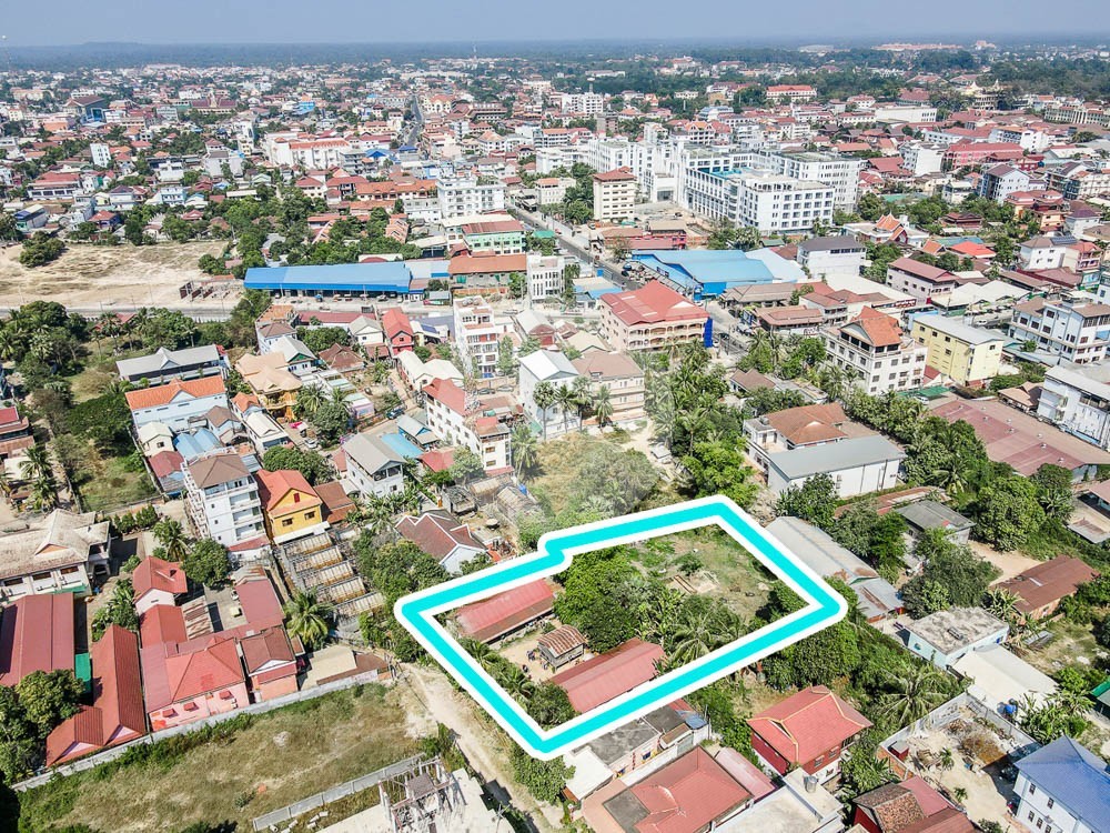 2173 Sqm Land For Sale - Night Market Area, Siem Reap