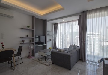 1 Bed Studio Condo For Rent - Tonle Bassac, Phnom Penh thumbnail