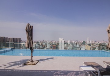 1 Bed Studio Condo For Rent - Tonle Bassac, Phnom Penh thumbnail