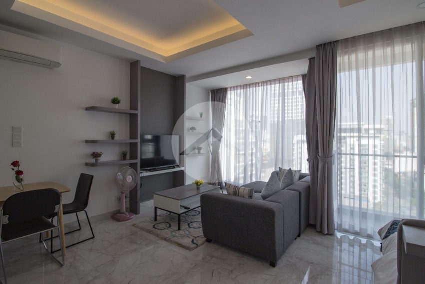 1 Bed Studio Condo For Rent - Tonle Bassac, Phnom Penh