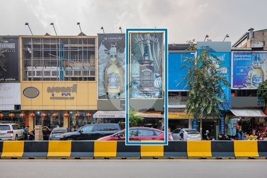 Commercial Flat For Sale - Along Monivong Blvd., Phnom Penh