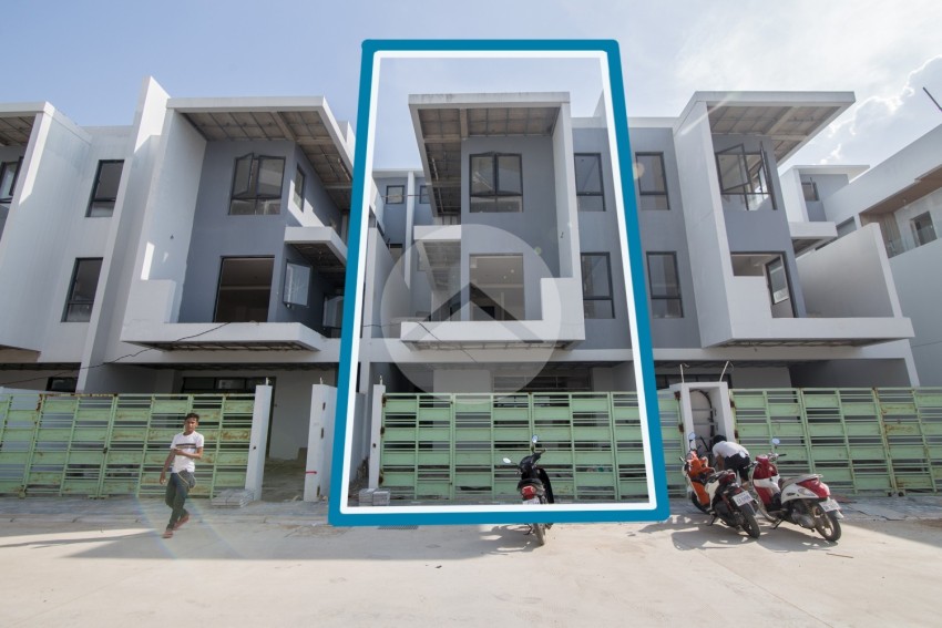 4 Bedroom Twin Villa For Sale - Hun Sen Blvd, Phnom Penh