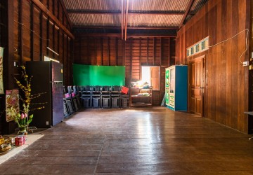 3 Bedroom Wooden House For Sale - Sala Kamreuk, Siem Reap thumbnail