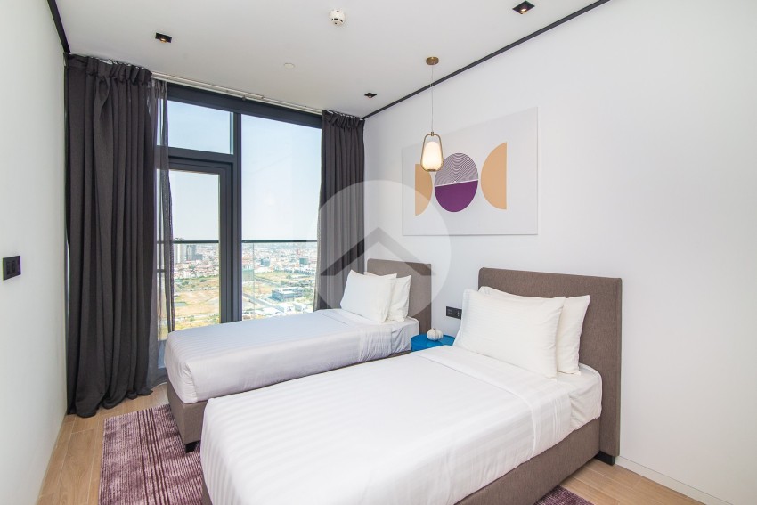 2 Bedroom Serviced Apartment For Rent - Srah Chork, Phnom Penh