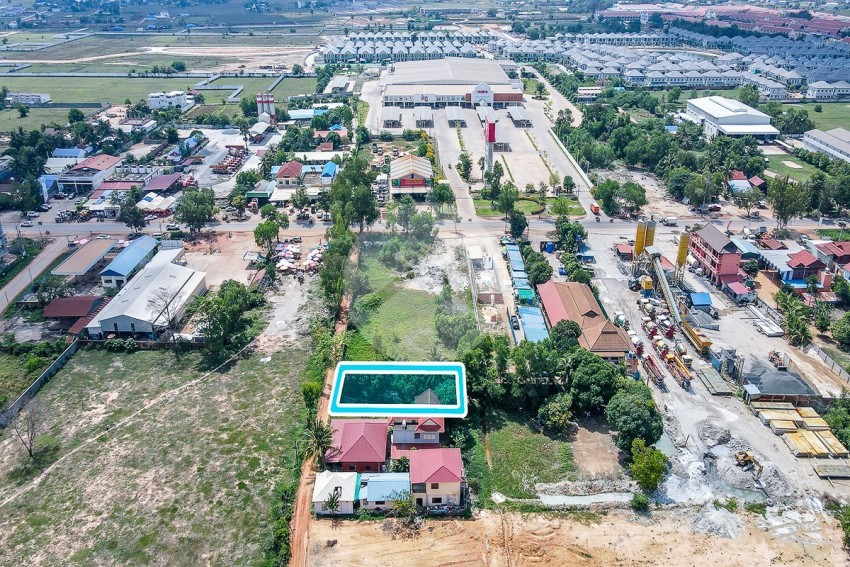 330 Sqm Land For Sale - Near Makro - Siem Reap