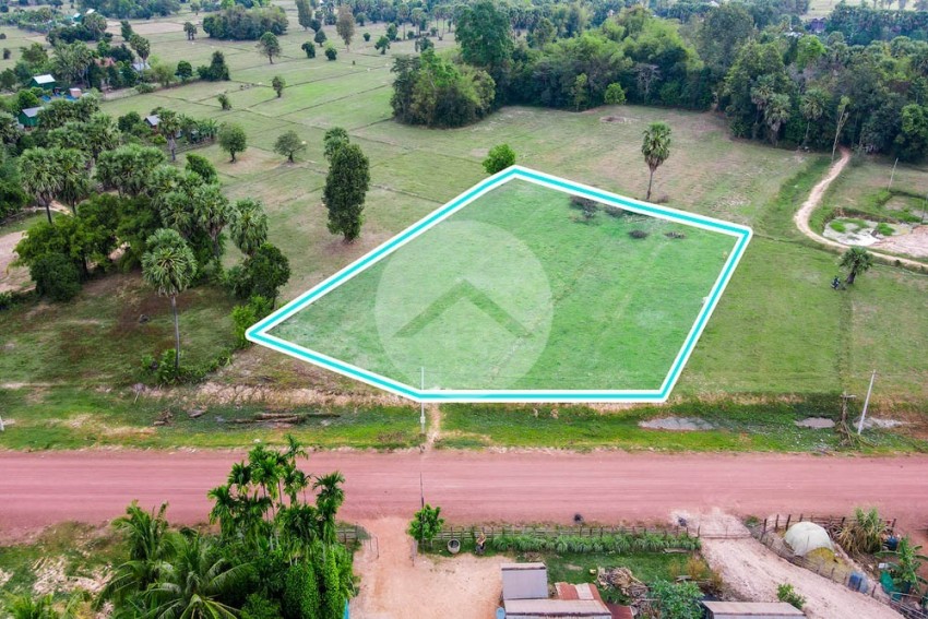 4198 Sqm Land For Sale - Trapeang Thum, Bakong District, Siem Reap