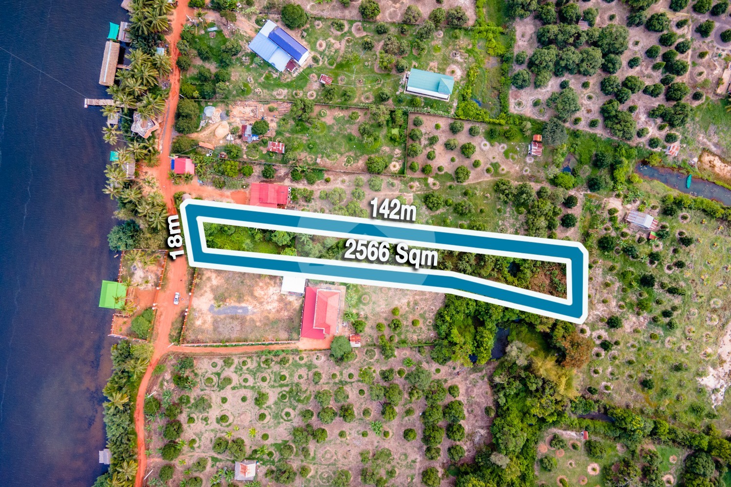 2566 Land For Sale Mak Prang, Kampot Cambodia 10917 IPS Cambodia
