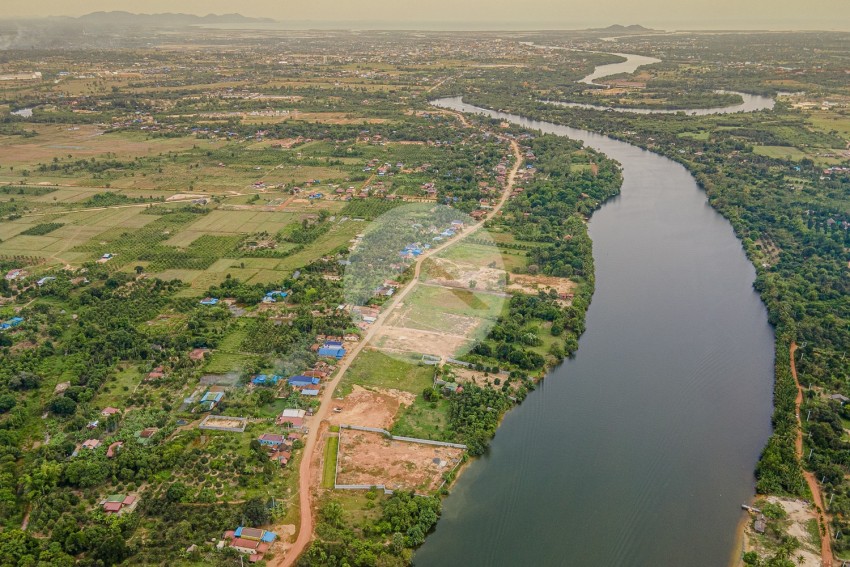 5,298 Sqm Land For Sale - Along Preaek Tuek Chu, Kampot Province