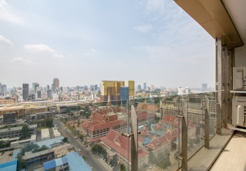 16th Floor- 2 Bedroom For Rent - The Peak- Phnom Penh thumbnail