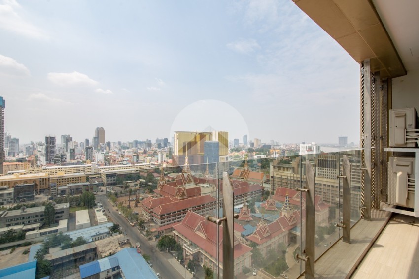 16th Floor- 2 Bedroom For Rent - The Peak- Phnom Penh