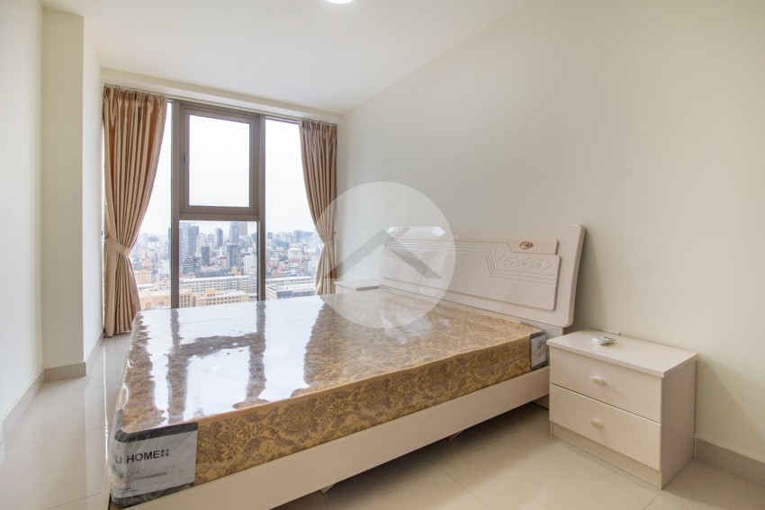 19th Floor 3 Bedroom Condo For Rent - The Peak, Tonle Bassac, Phnom Penh