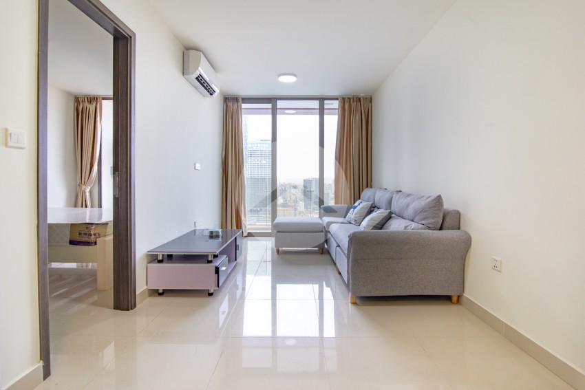 19th Floor 3 Bedroom Condo For Rent - The Peak, Tonle Bassac, Phnom Penh