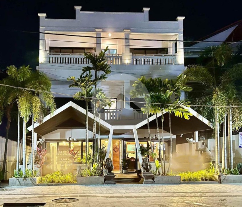 14 Bedroom Boutique Hotel For Sale - Night Market Area, Siem Reap