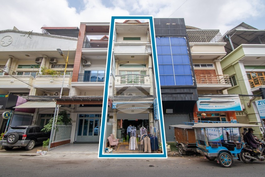4 Bedroom Flat House For Sale - Tumnup Teuk, Phnom Penh
