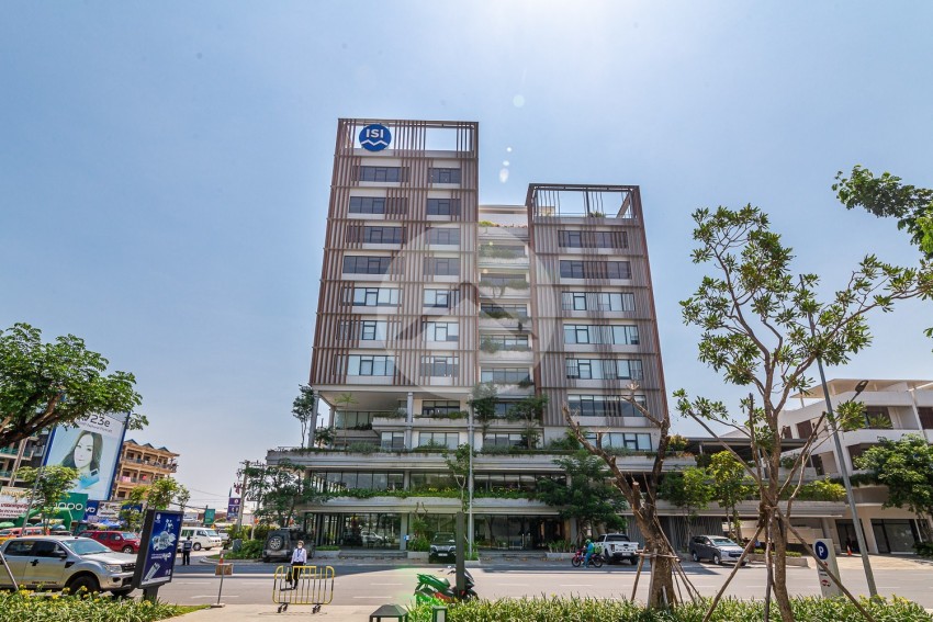 491 Sqm Office Space For Rent - ISI Building, KMH Park, Phnom Penh